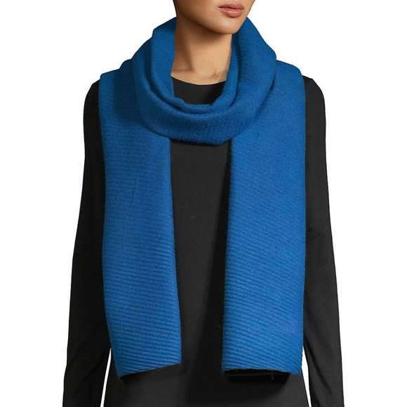 Calvin Klein Accessories - Calvin Klein Pleated Double-Faced Blanket Scarf